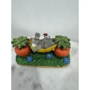 Charming Tails Mid-Day Snooze Bunny Figurine - Vintage